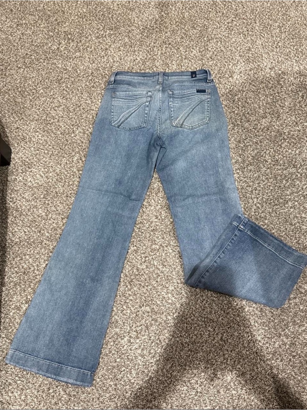 7 For All Mankind DOJO Light Blue Jeans